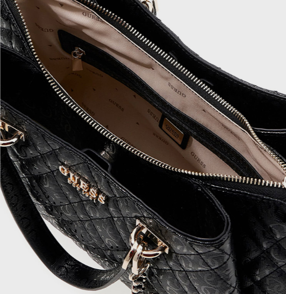 Guess ISEMAY Quilted Satchel Bag
