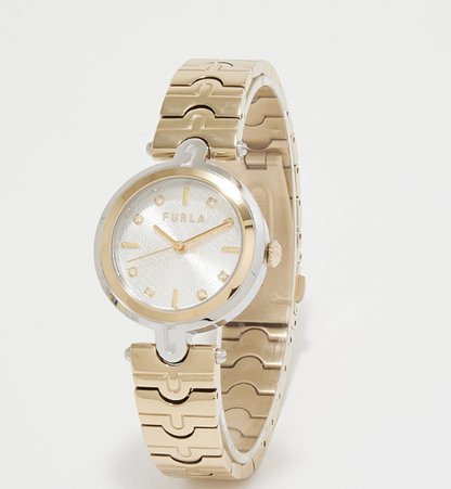 Furla ARCH-BAR Stone Embellished Analog Watch