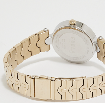 Furla ARCH-BAR Stone Embellished Analog Watch