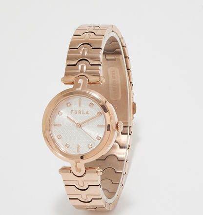 Furla ARCH-BAR Stone Embellished Analog Watch
