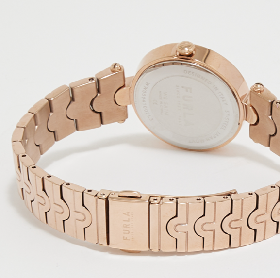 Furla ARCH-BAR Stone Embellished Analog Watch