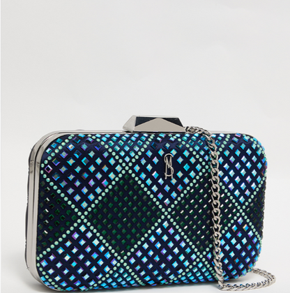Steve Madden BADELAID Embellished Clutch