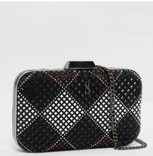 Steve Madden BADELAID Embellished Clutch