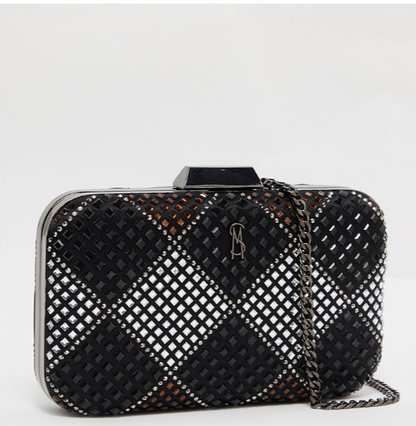 Steve Madden BADELAID Embellished Clutch