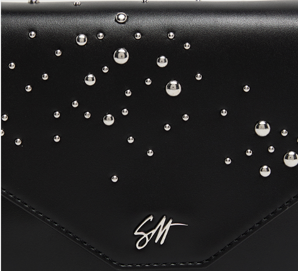 Steve Madden BSANDRYP Embellished Flap Shoulder Bag