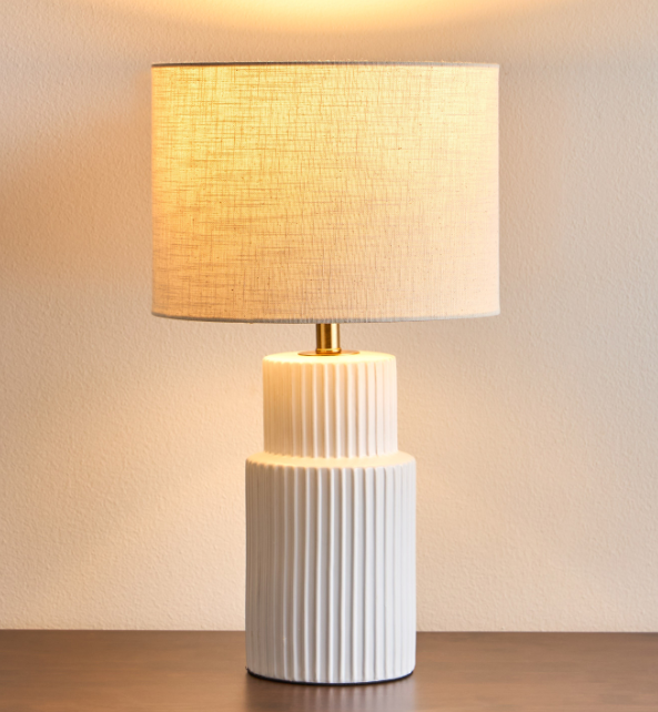 uberon Creamic Table Lamp - 50 cm