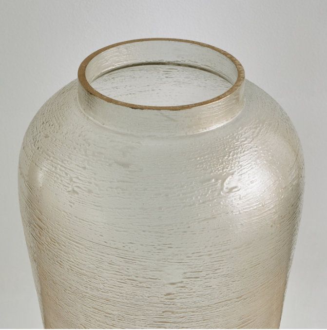 atima Gildian Glass Floor Vase - 86 cm