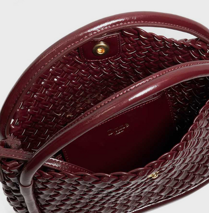 Dune London DINIDELIBERATE Braided Top-Handle Bag