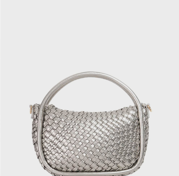 Dune London DINIDELIBERATE Braided Top-Handle Bag