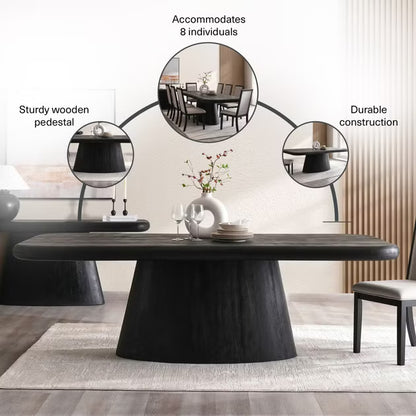 مجموعة طعام Asteria 1+8 مع كراسي Walter 