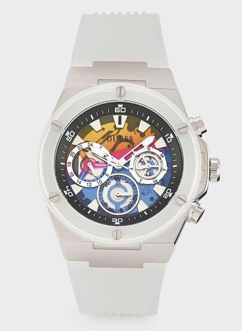 ساعة GUESS التناظرية 