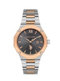 U.S. Polo Assn. Stile 36mm Women's Watch with Dark Grey Dial & Two-tone Stainless Steel Bracelet