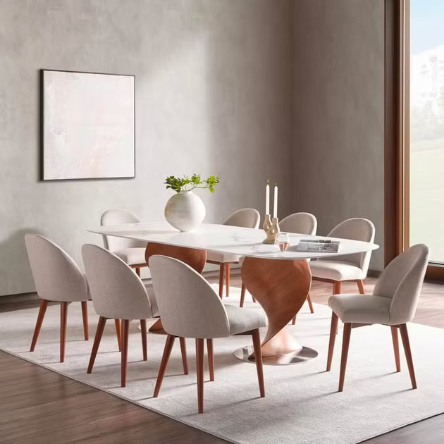 Mory 1+8 seater dining set with Morton chairs package