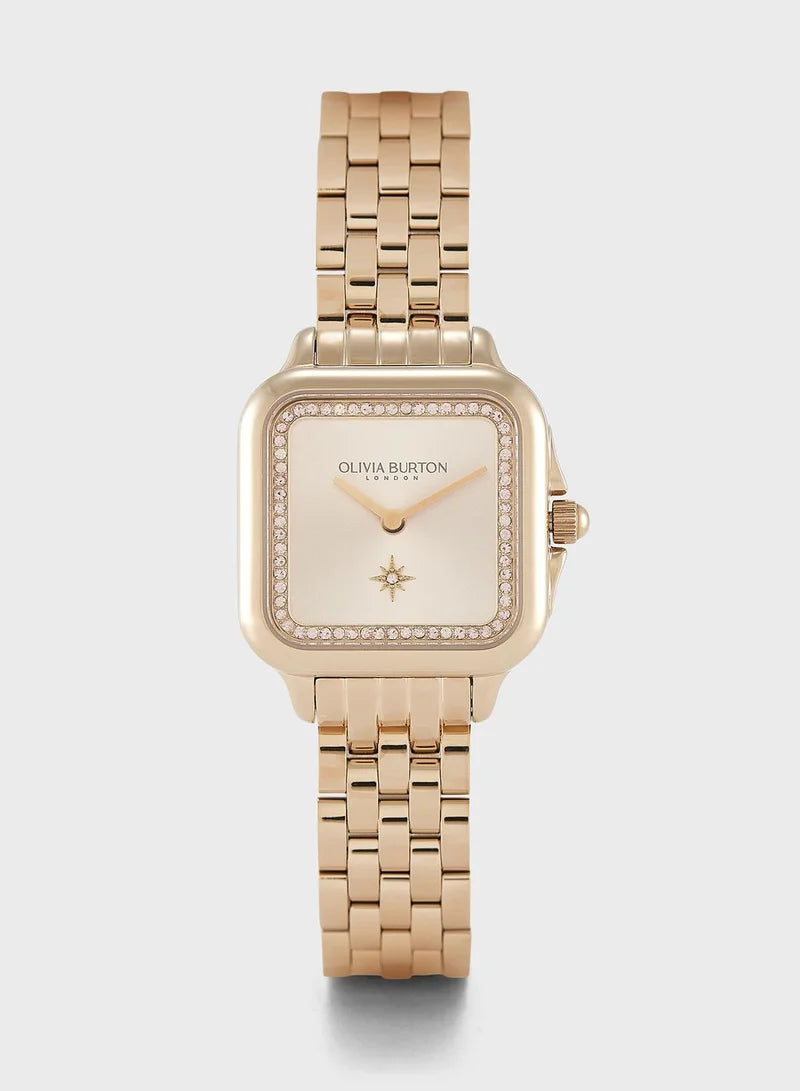 OLIVIA BURTON Classic Grosvenor Analog Watch