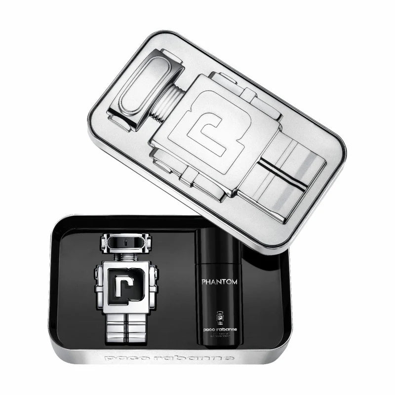 Paco Rabanne Men's Phantom Gift Set Fragrances EDT