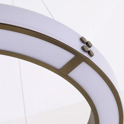 Strata LED Chandelier with Glass( 80cm)